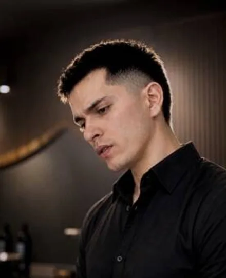 Pablo, Barber at Edward Scissorhands