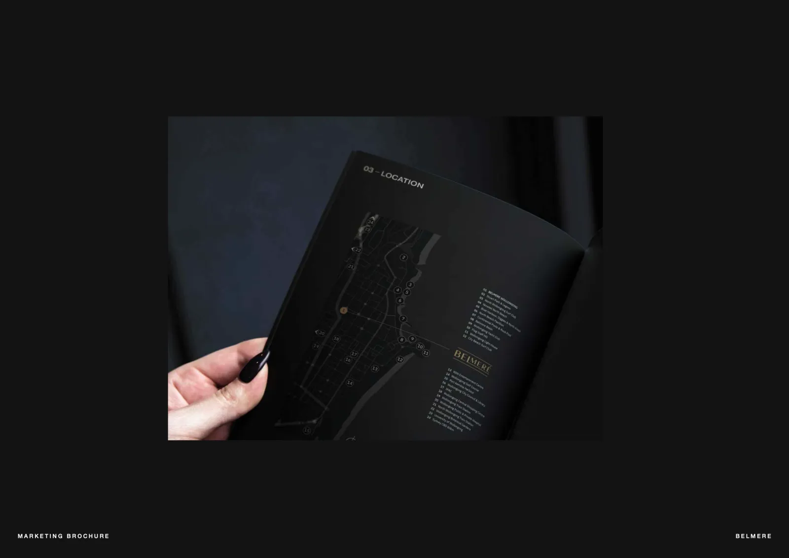 Belmeré printed collateral