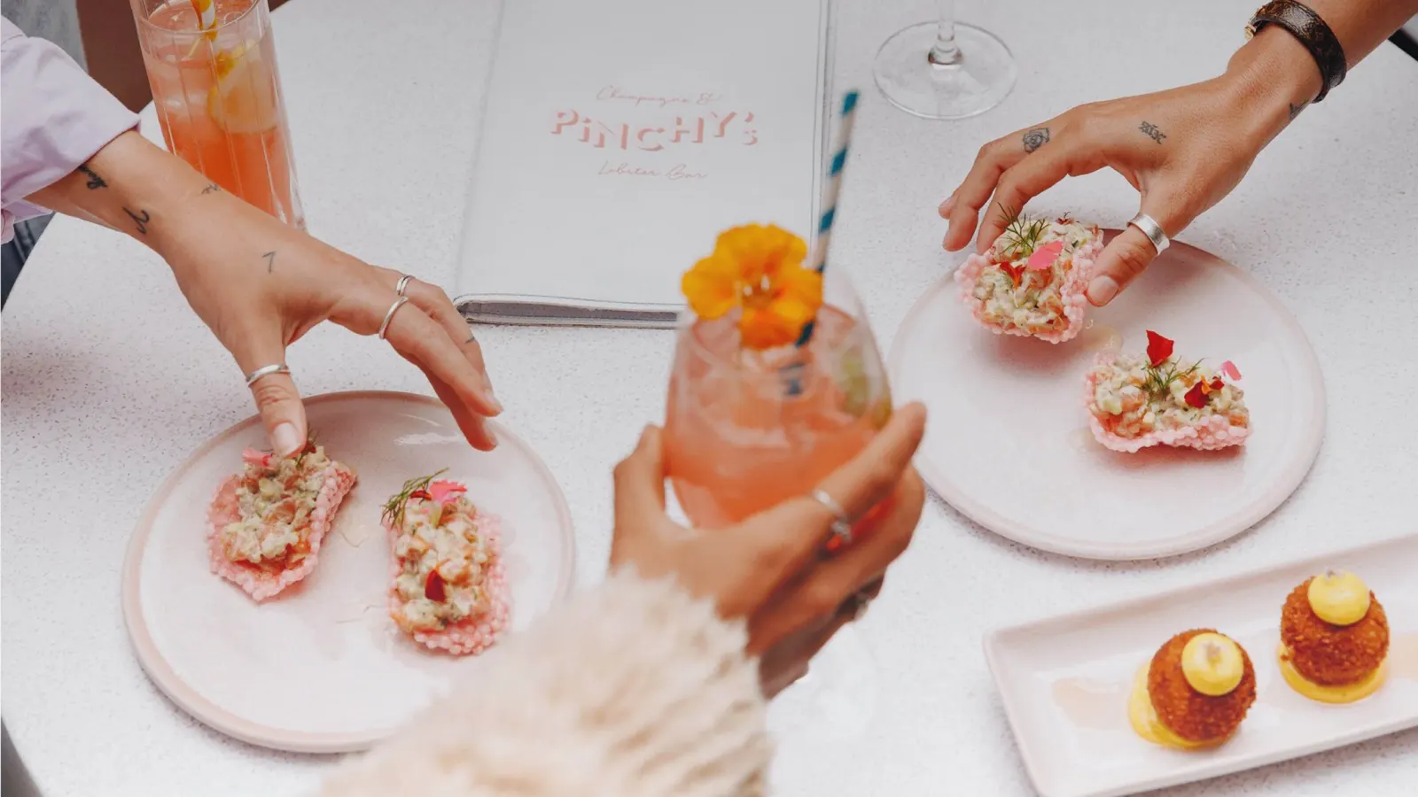 Beauties, Bars & Bubbles at Pinchy’s Lobster & Champagne Bar
